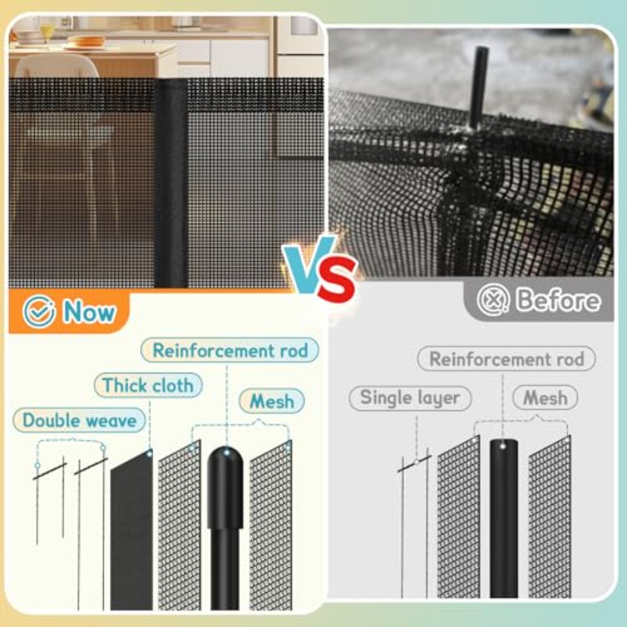 236'' Retractable Baby Gates E – Baby Gate Extra Wide Bewertung und Preis