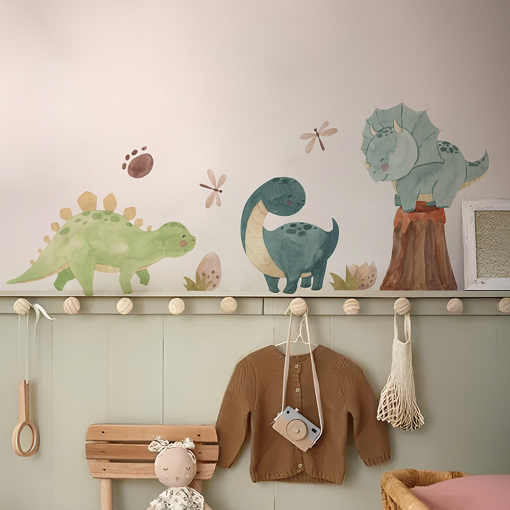 Dinosaur Wall Decals, Dino Alp – Baby Nursery Package Bewertung und Preis