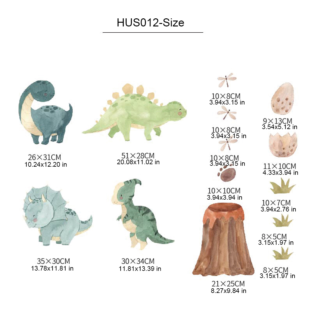 Dinosaur Wall Decals, Dino Alp – Baby Nursery Package Bewertung und Preis