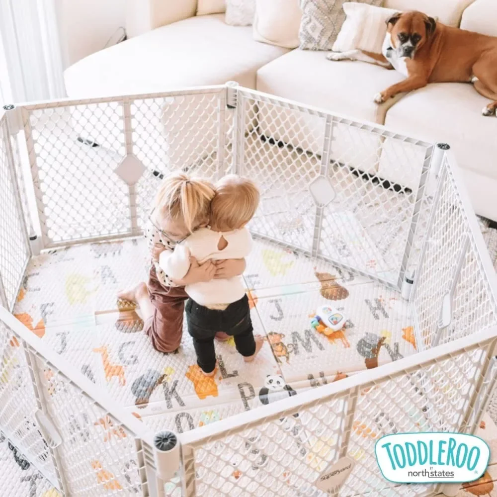 #For Superyard 6 Panel Baby Pl – Baby Gate Extra Wide Bewertung und Preis