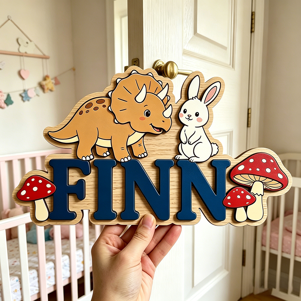 Custom Woodland Triceratops &  – Baby Nursery Neutral Bewertung und Preis