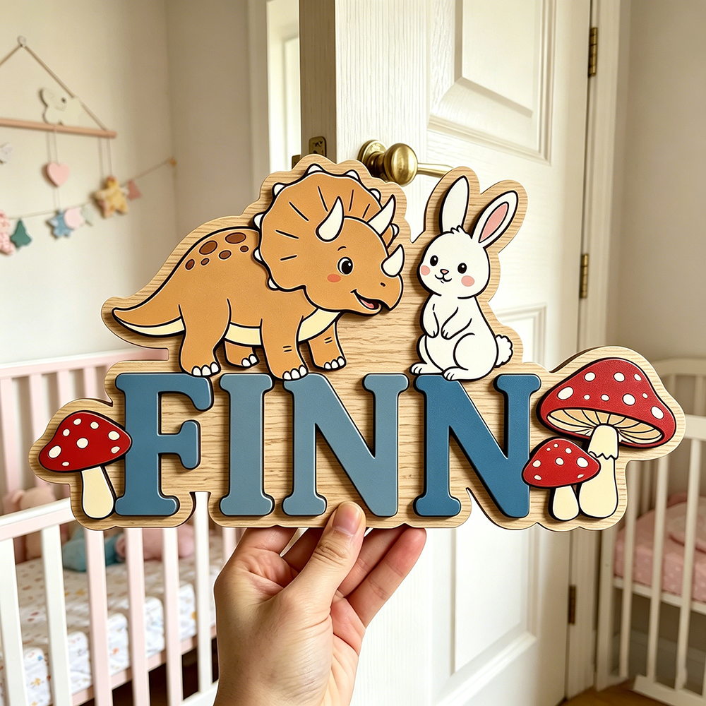 Custom Woodland Triceratops &  – Baby Nursery Neutral Bewertung und Preis