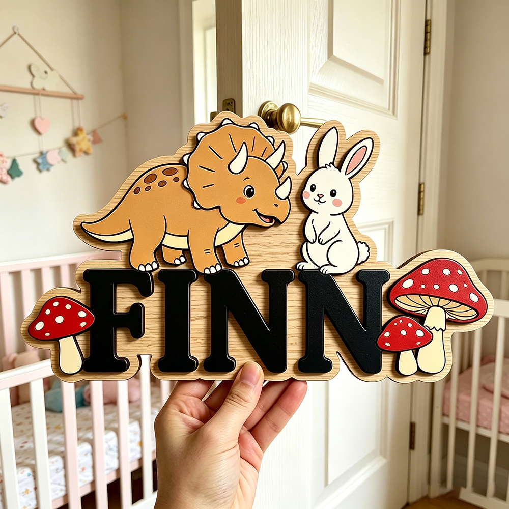 Custom Woodland Triceratops &  – Baby Nursery Neutral Bewertung und Preis