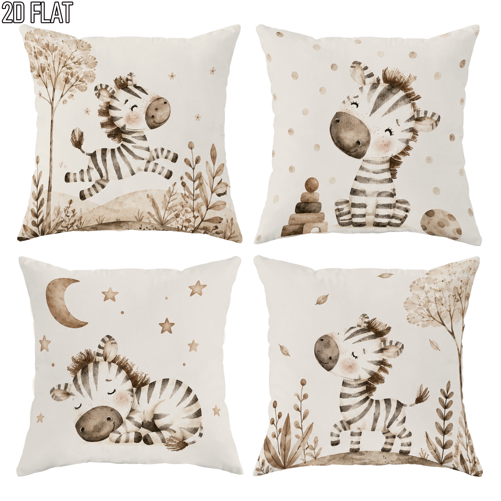 Cute Zebra Nursery Pillowcase  – Baby Zebra Nursery Bewertung und Preis