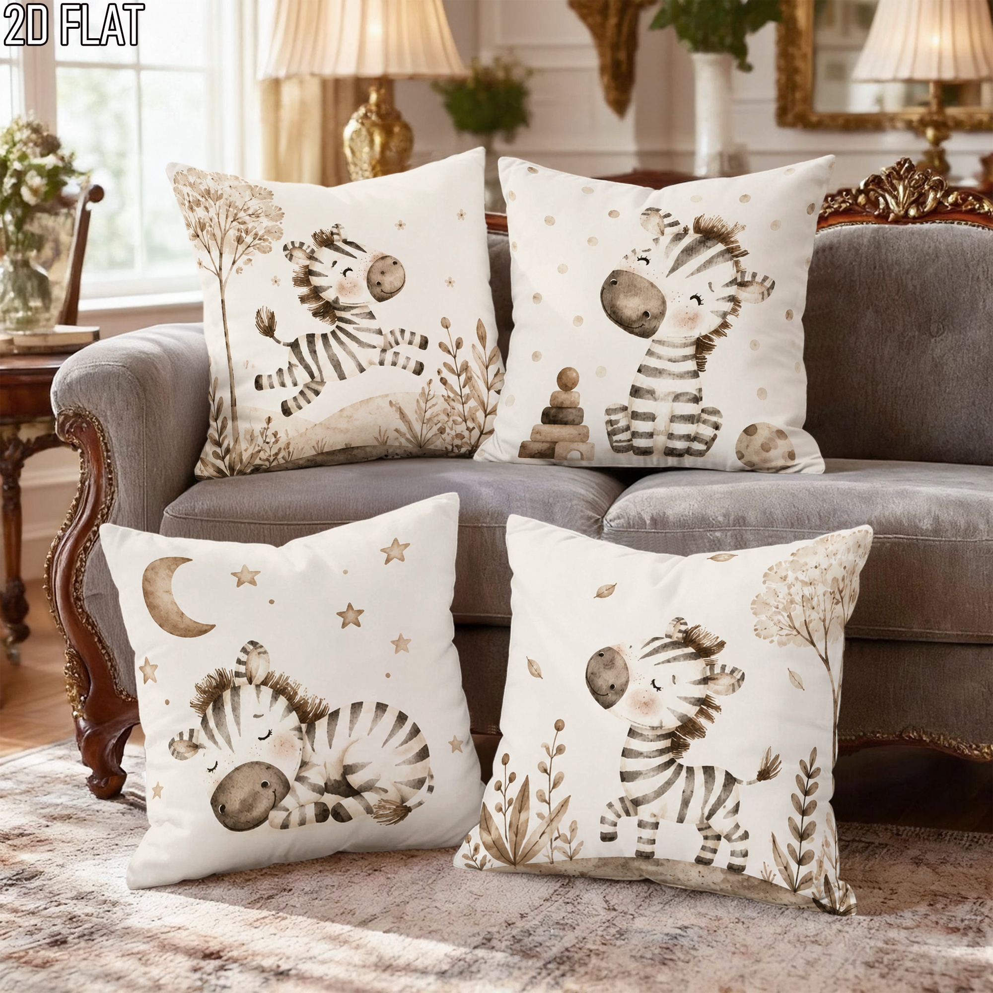 Cute Zebra Nursery Pillowcase  – Baby Zebra Nursery Bewertung und Preis
