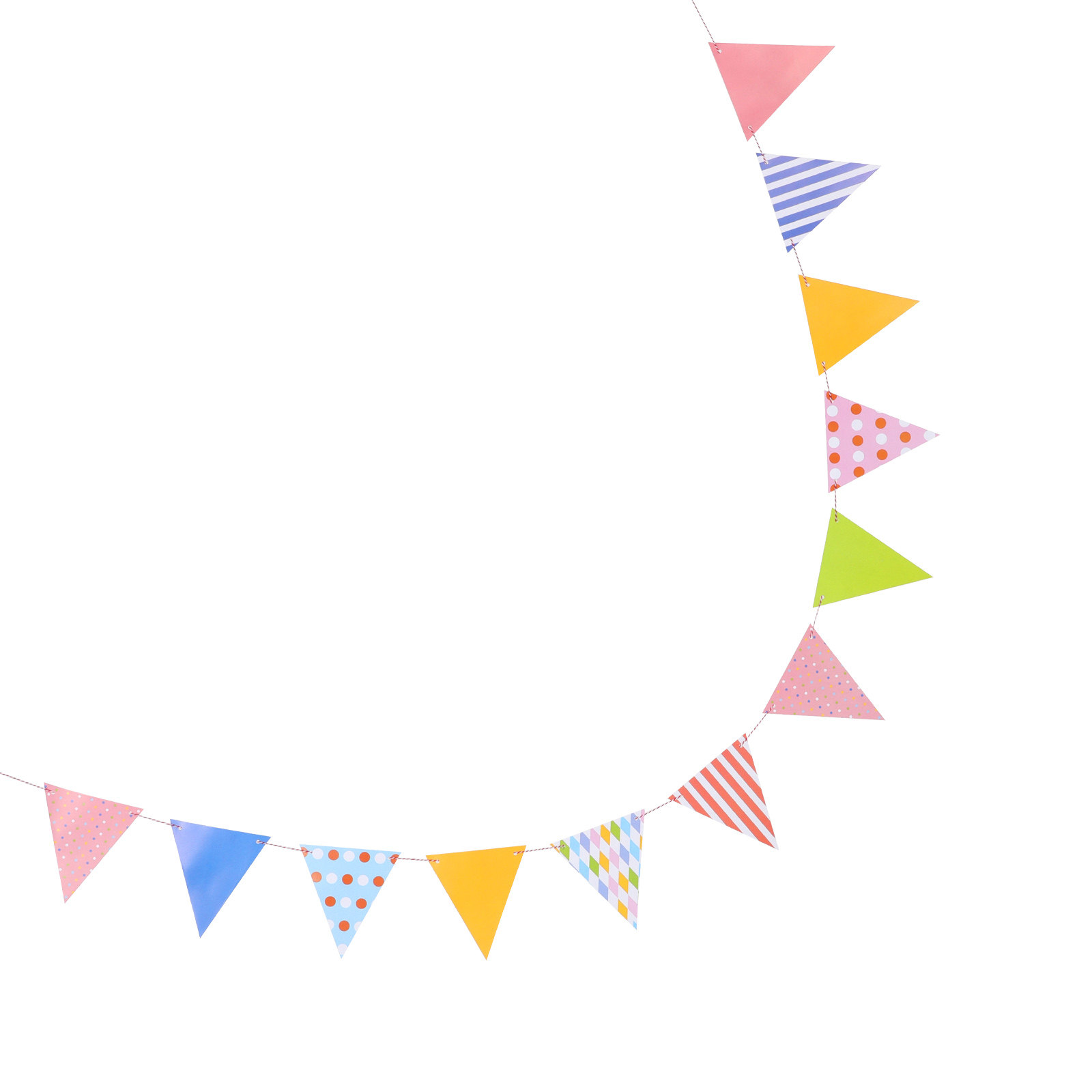 Triangle Paper Bunting Flags G – Baby Nursery Garland Bewertung und Preis