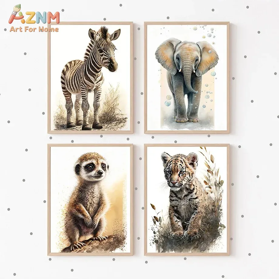 Canvas Painting Wall Art Print – Baby Zebra Nursery Bewertung und Preis
