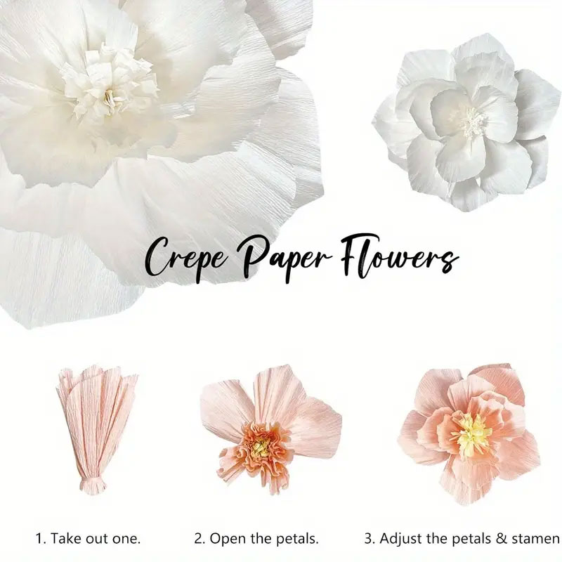 5Pcs Pink Paper Flower, Artifi – Baby Nursery Furniture Sets Bewertung und Preis