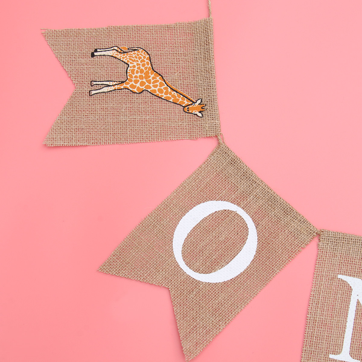 Giraffe Linen Banner One Print – Baby Nursery Garland Bewertung und Preis