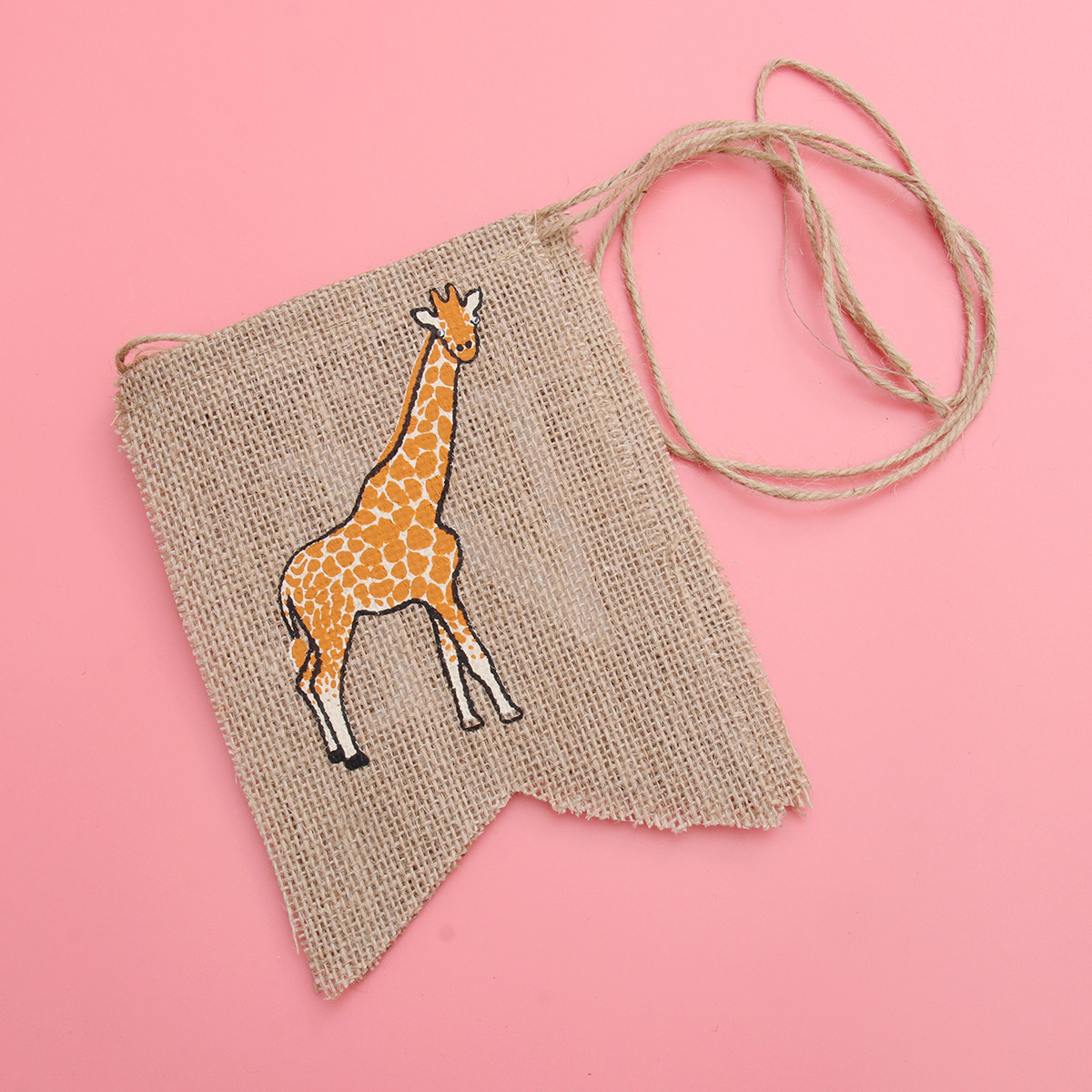 Giraffe Linen Banner One Print – Baby Nursery Garland Bewertung und Preis