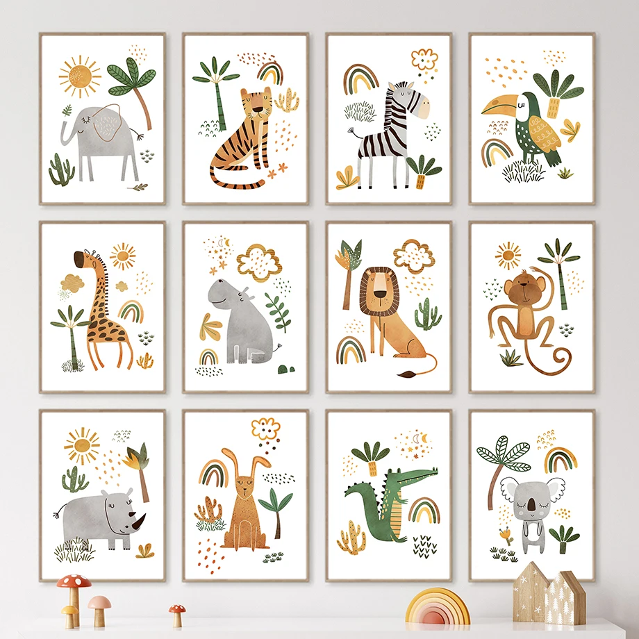 Giraffe Elephant Tiger Zebra T – Baby Zebra Nursery Bewertung und Preis