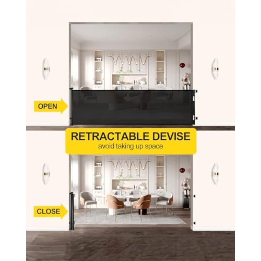 AOURMKOOP 118 ch Extra Wide Re – Baby Gate Extra Wide Bewertung und Preis