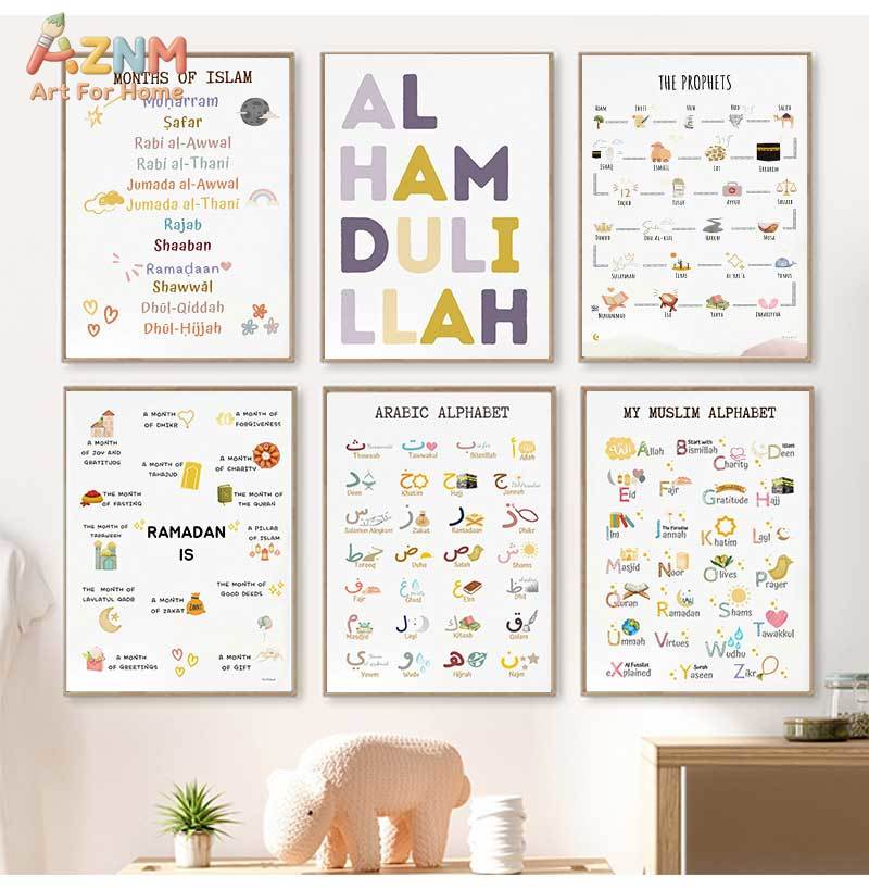 Islam Muslim Prophets Arabic A – Baby Nursery Pictures Bewertung und Preis