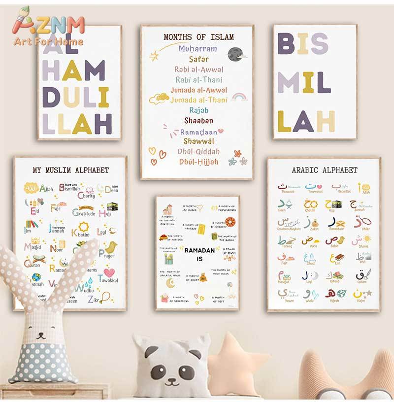 Islam Muslim Prophets Arabic A – Baby Nursery Pictures Bewertung und Preis