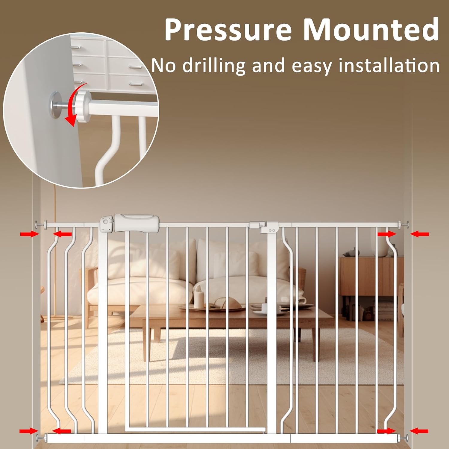 Extra Wide Pressure Mount Baby – Baby Gate Extra Wide Bewertung und Preis