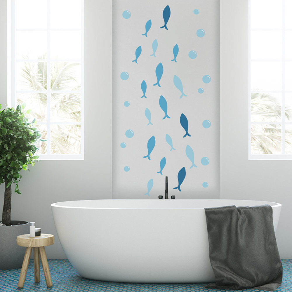 42pcs/set Blue Fish Vinyl Wall – Baby Nursery Furniture Sets Bewertung und Preis