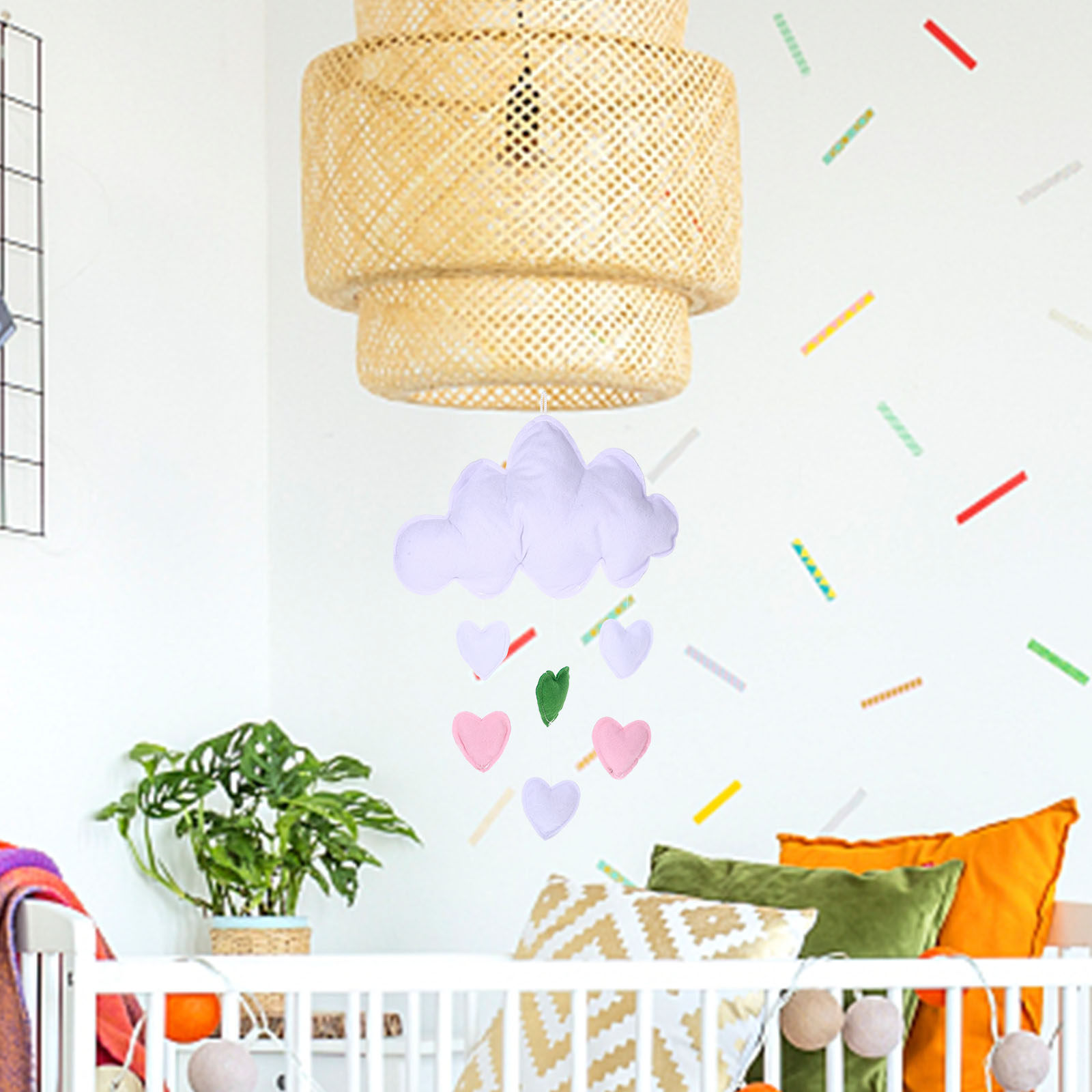 2Pcs Cloud Hanging Decor Raind – Baby Nursery Garland Bewertung und Preis