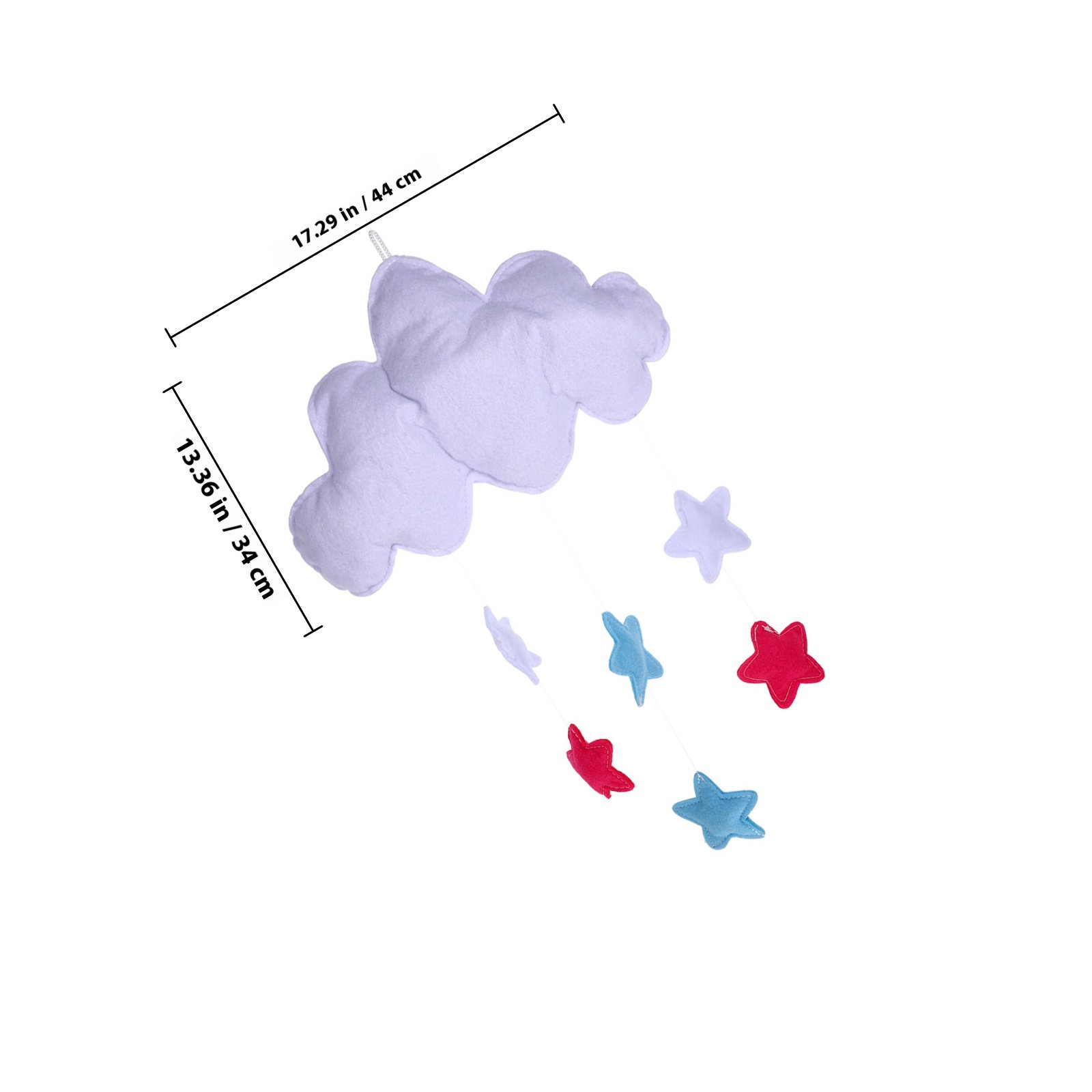 2Pcs Cloud Hanging Decor Raind – Baby Nursery Garland Bewertung und Preis