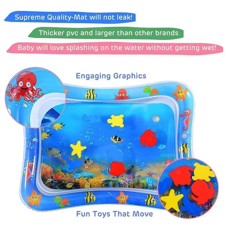 Baby Water Play Mat PVC Inflat – Baby Nursery Cushion Bewertung und Preis