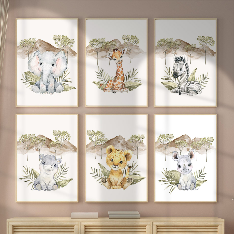 Giraffe Zebra Elephant Lion Hi – Baby Zebra Nursery Bewertung und Preis