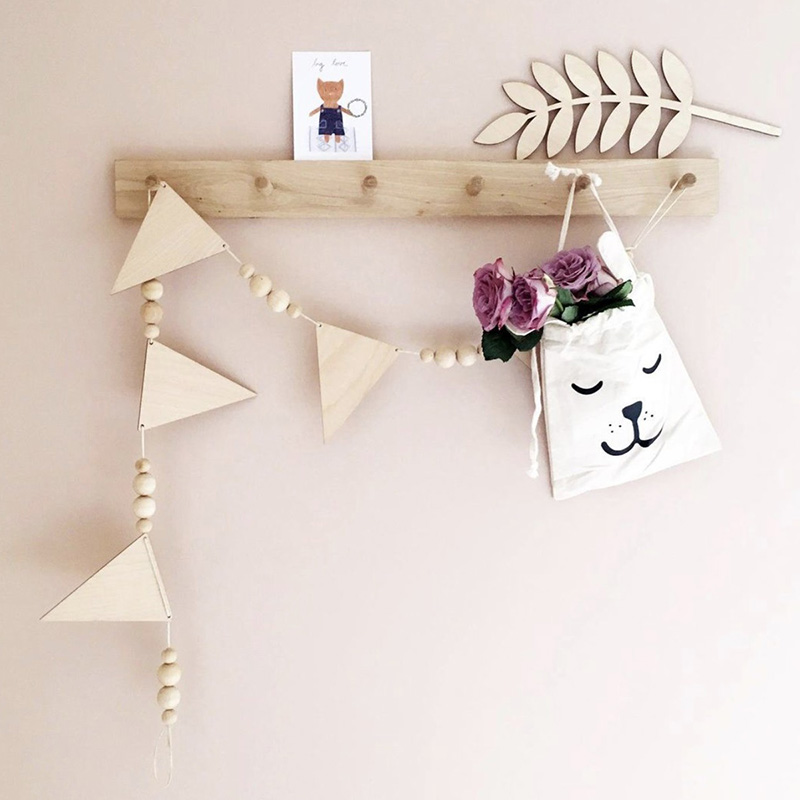 Baby Room Garland Wooden Trian – Baby Nursery Garland Bewertung und Preis